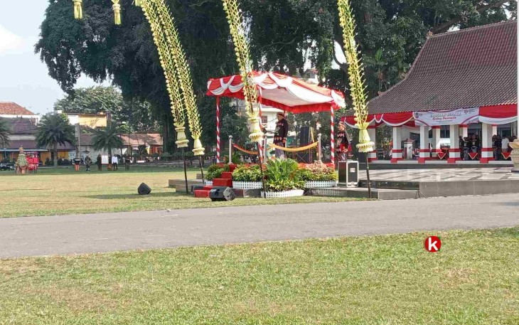 Walikota Blitar Santoso Pimpin Apel Peringatan Hari Lahir Pancasila Tahun 2024 (Foto : Faisal NR / Klikwarta.com)