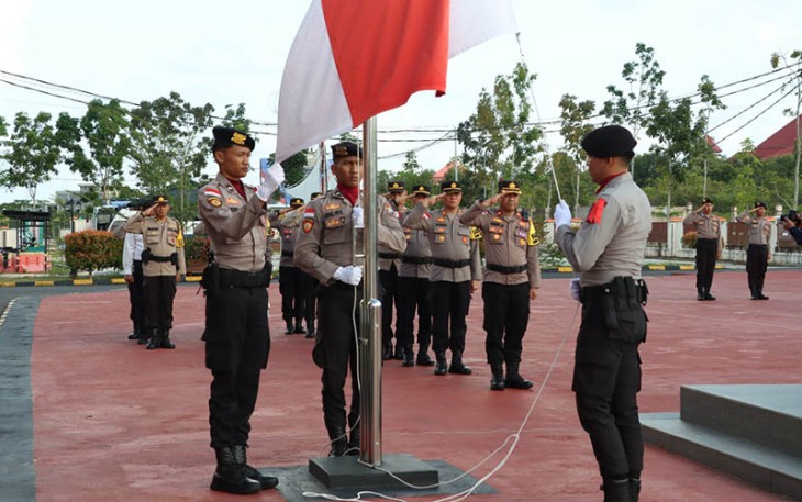 Polres Bintan saat Peringati Hari Kesadaran Nasional 2024