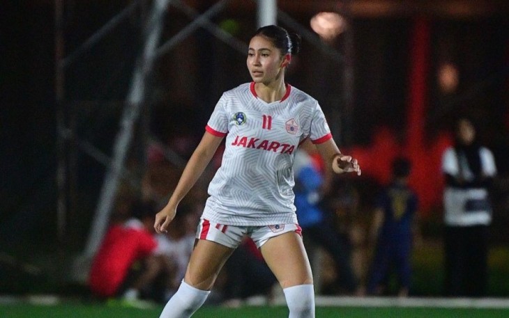 Sabreena Dressler, mantan pemain Persija Putri yang saat ini membela Tim DKI Jakarta (instagram.com/sabreenadressler)