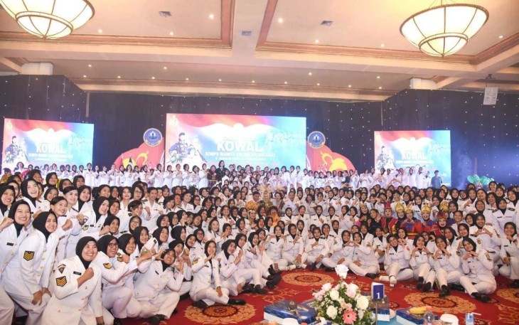 Puncak peringatan HUT ke-61 Kowal ditandai dengan acara tasyakuran yang berlangsung di Gedung Balai Samudera, Kelapa Gading, Jakarta Utara yang dihadiri oleh Kepala Staf Angkatan Laut Laksamana TNI Dr. Muhammad Ali, S.E., M.M., M.Tr.Opsla. didampingi ibu Catra Ratnanggadi Jalakanyasena Ny Fera Muhammad Ali, Jumat (05/01).