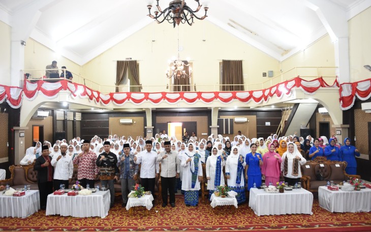Ketua BKMT Kepri Lantik Pengurus Daerah BKMT Karimun Periode 2024-2029