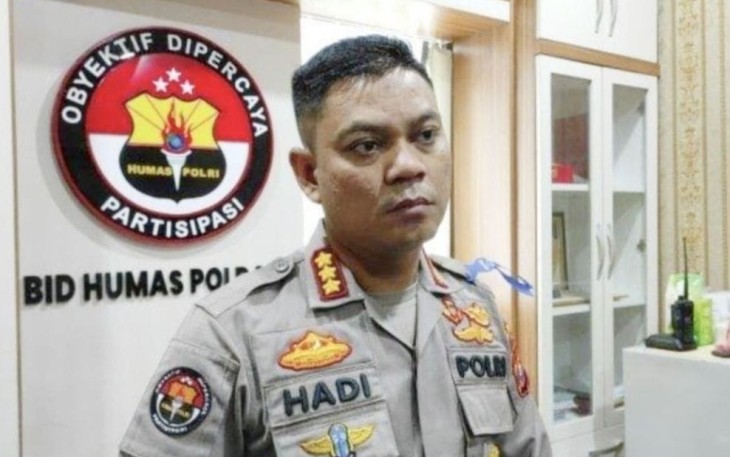 Kabid Humas Kombes Pol Hadi Wahyudi