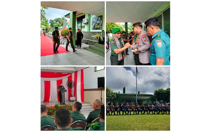 Danpusterad Letjen TNI Mochamad Syafei Kusno, S.H Kunker Ke kodim 1310/Bitung