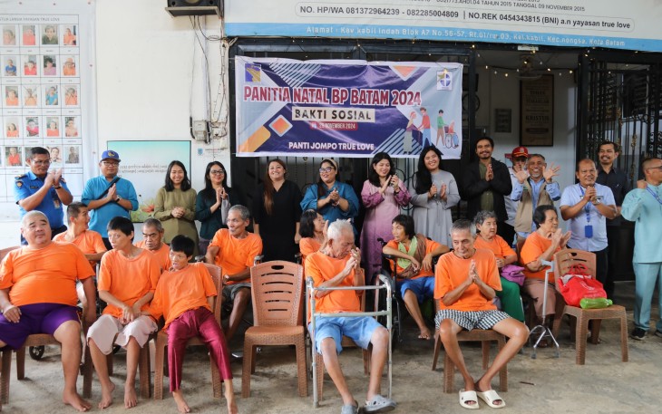 Persekutuan Doa BP Batam Berbagi Kasih pada Momen Perayaan Natal Tahun 2024