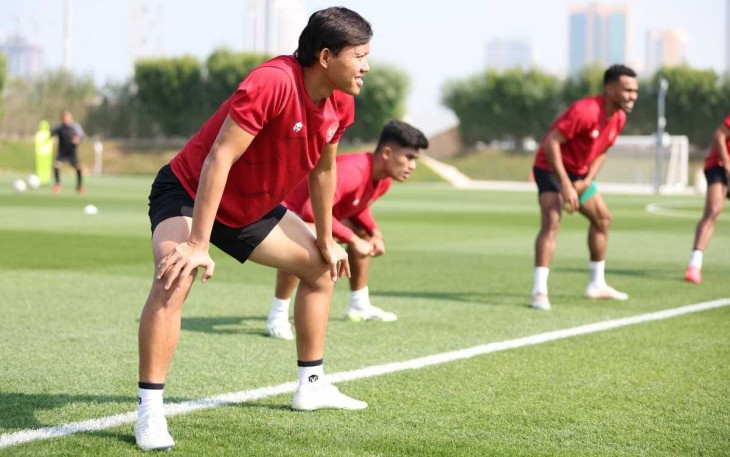 Hokky Caraka Bersama Skuad Garuda Piala Asia 2023