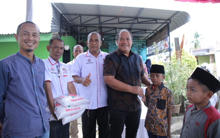 DPD IWO Indonesia Kabupaten Asahan Gelar Bhakti Sosial dan Halal Bi Halal