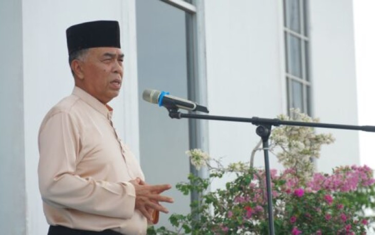 Bupati Natuna Menjadi Inspektur Upacara di Hari Lahir Pancasila 
