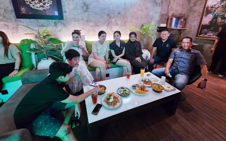 Bamsoet saat menghadiri soft launching LX Sports Bar di Bali, Rabu (3/1/24).