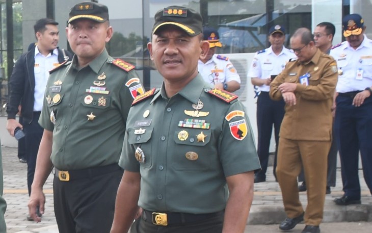 Danrem 081/DSJ Kolonel Inf H. Sugiyono di Terminal Purboyo usai diresmikan, Selasa (2/1/2024).
