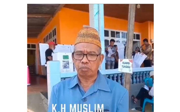 Ketua Pengurus Wilayah Nahdatul Ulama (PWNU) Provinsi Sulawesi Tenggara (Sultra), KH. Muslim mengajak seluruh masyarakat Indonesia terkhusus kepada masyarakat daerah ini untuk kembali berangkulan setelah melalui pesta demokrasi Pemilu, Rabu 14 Februari 2024