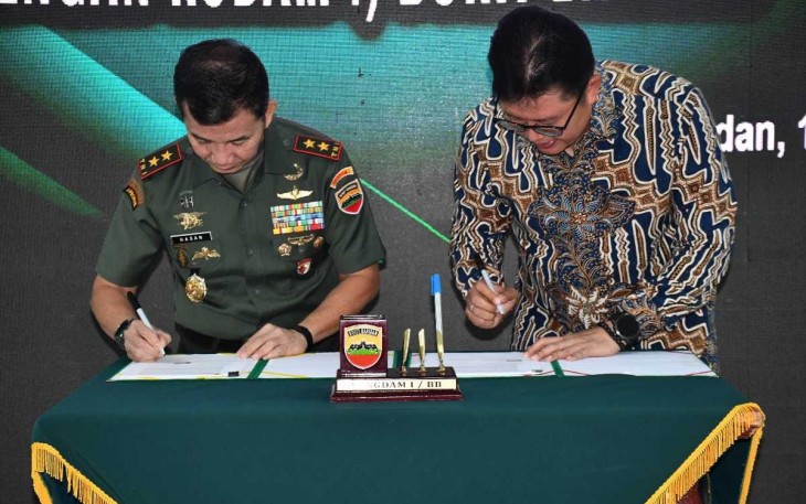 Kodam I/BB dan PT Asuransi Jiwasraya Bekerjasama Kembangkan Museum Perjuangan TNI 