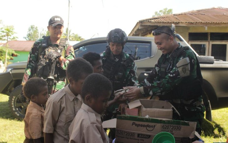 Program Teritorial unggulan Truk Banua Mace Pace (Masyarakat Cerdas Papua Ceria) di Papua.