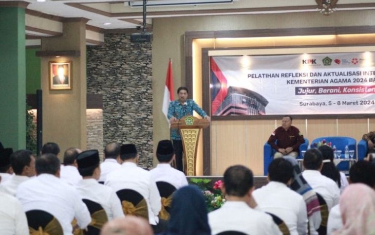 Faisal di Surabaya, Selasa (5/3/2024).