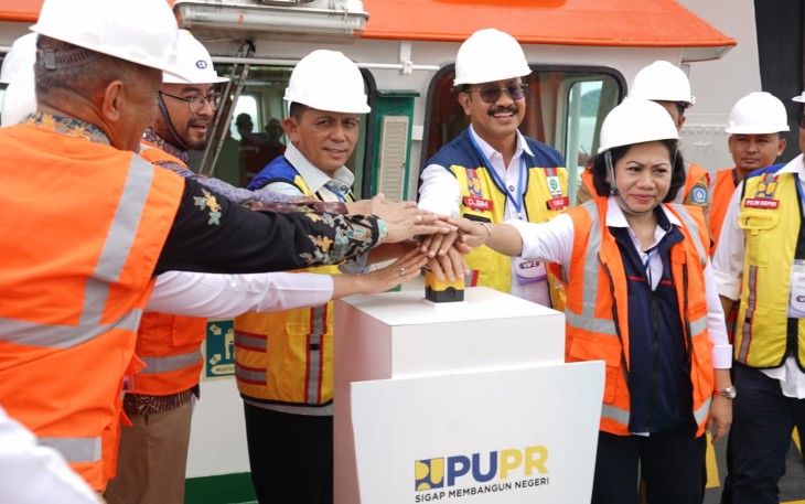 Gubernur Ansar Resmikan Dimulainya Survey Penyelidikan Tanah Jembatan Batam-Bintan 