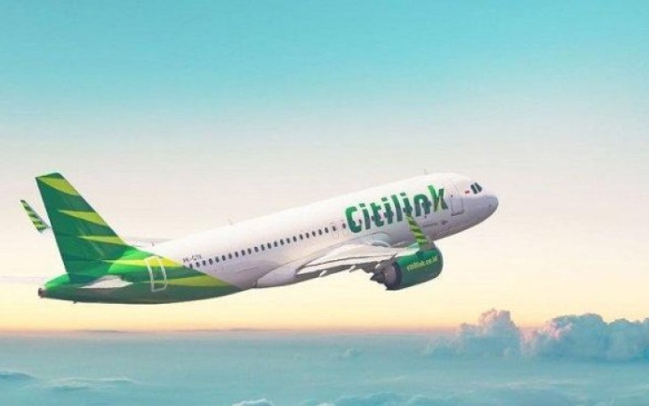 Ilustrasi armada maskapai Citilink 