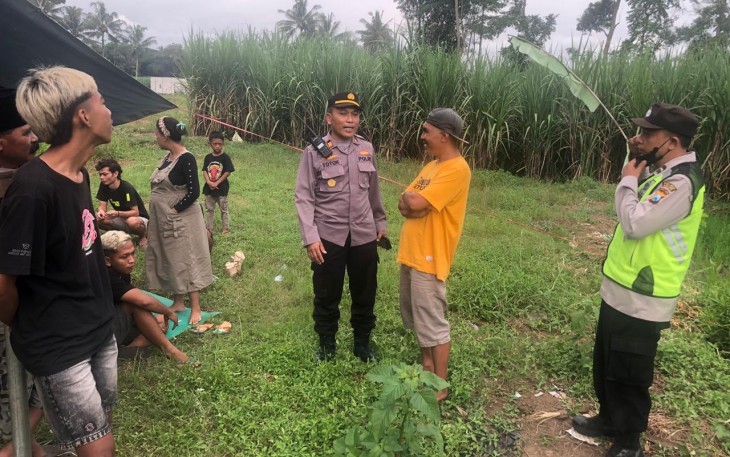 Polisi Bubarkan Kegiatan Check Sound Horeg di Malang