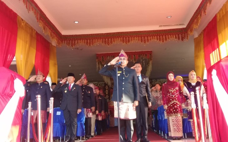 Bupati Gusnan Mulyadi Jadi Irup Dalam HUT Bengkulu Selatan ke-75 Tahun 