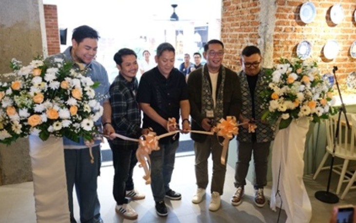 Ridwan Kamil Resmikan Tempayan Indonesian Bistro