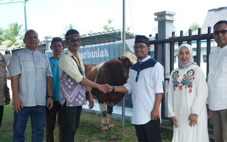 Penyaluran hewan kurban