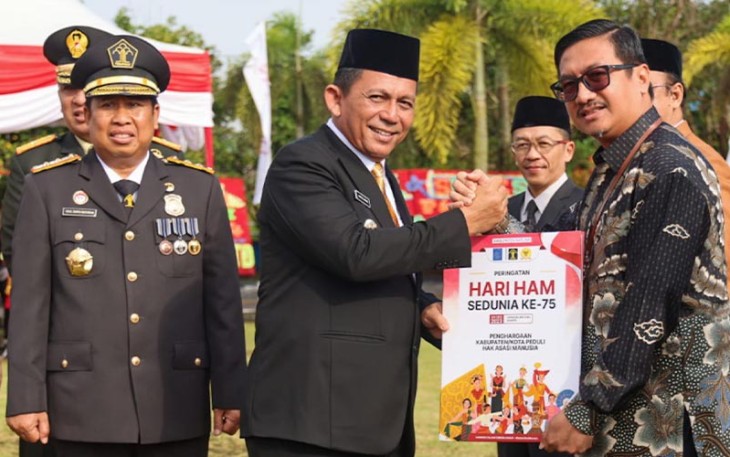Gubernur Ansar saat Berikan Apresiasi  