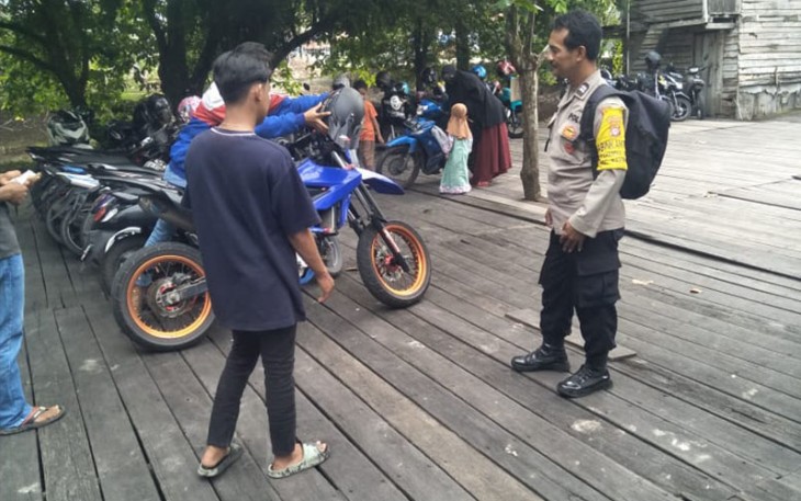 Polisi Sambangi Obyek Wisata