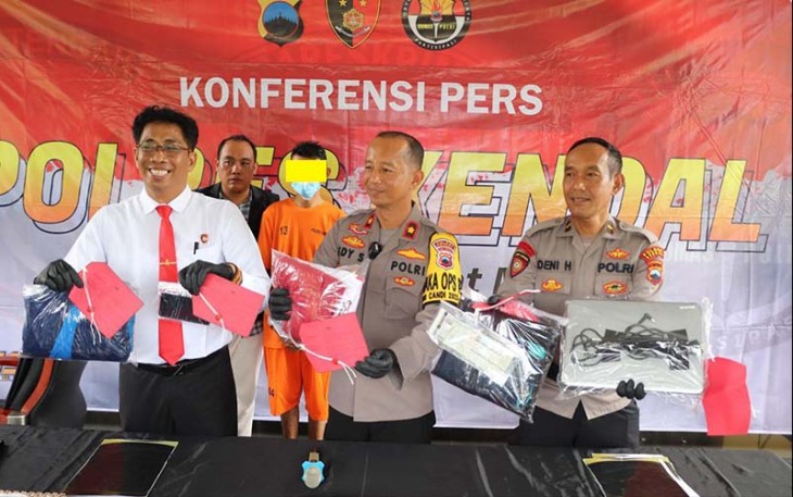 Konferensi Pers Polres Kendal
