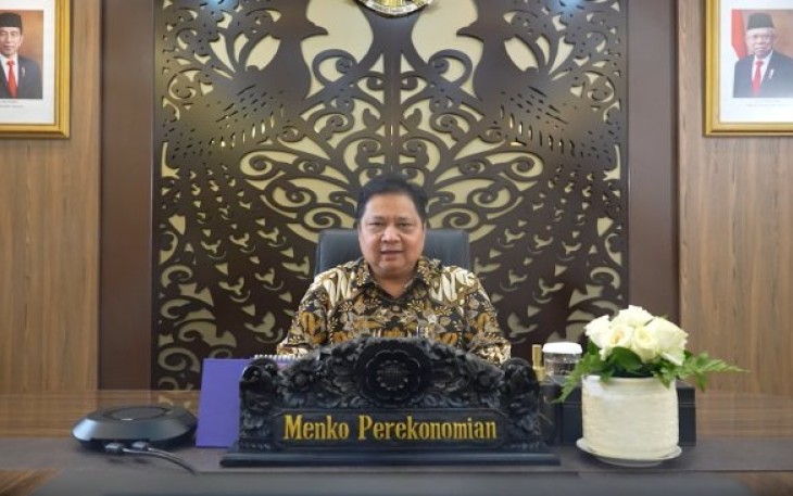 Menko Perekonomian Airlangga Hartarto 