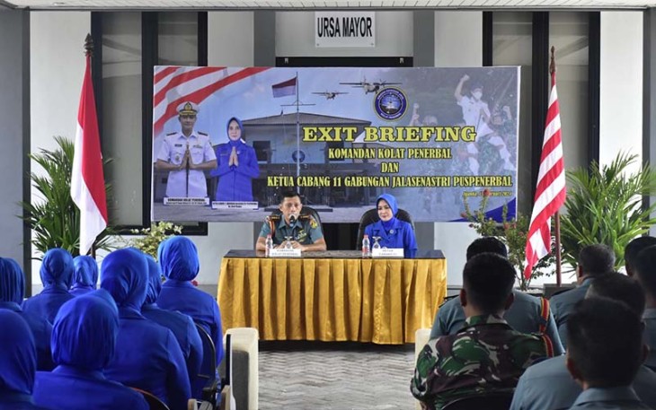 Exit Briefing Komandan Kolat Penerbal, Jumat (16/2/2024)