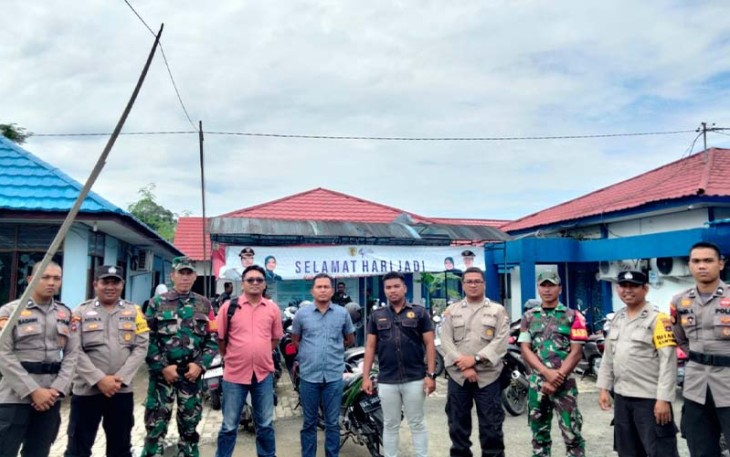 Sinergitas TNI-POLRI amankan Rapat Pleno Terbuka Rekapitulasi Penghitungan Suara Pemilu 2024