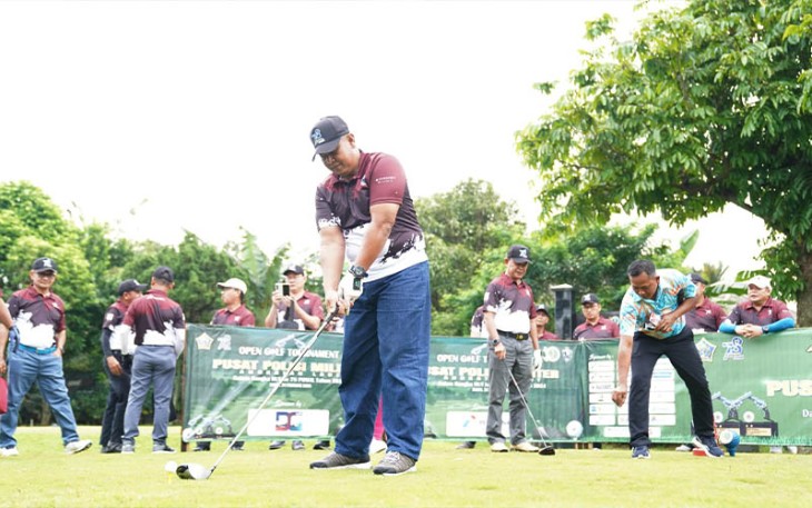 Open Golf Tournament Piala Danpuspomal Tahun 2024