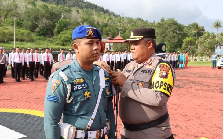Polres Lingga Resmi Mulai Operasi Zebra Seligi 2025