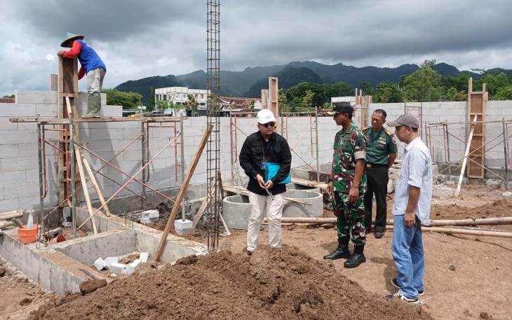 TNI Kawal Pembangunan Koperasi Merah Putih di Trenggalek