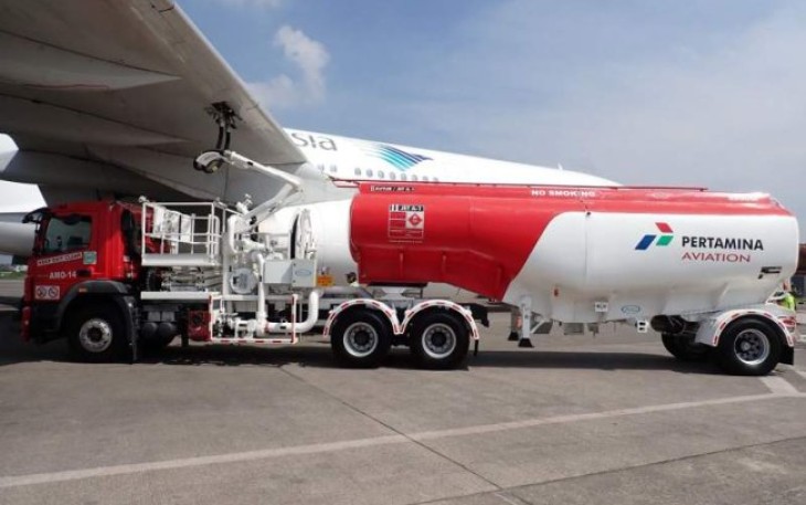 Ilustrasi truck BBM Avtur 
