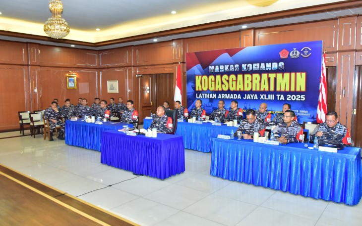 TNI AL Gelar Latihan Puncak Armada Jaya XLIII Tahun 2025