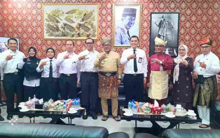Wali Kota Lis saat Audiensi Bersama Kanwil Kemenkum
