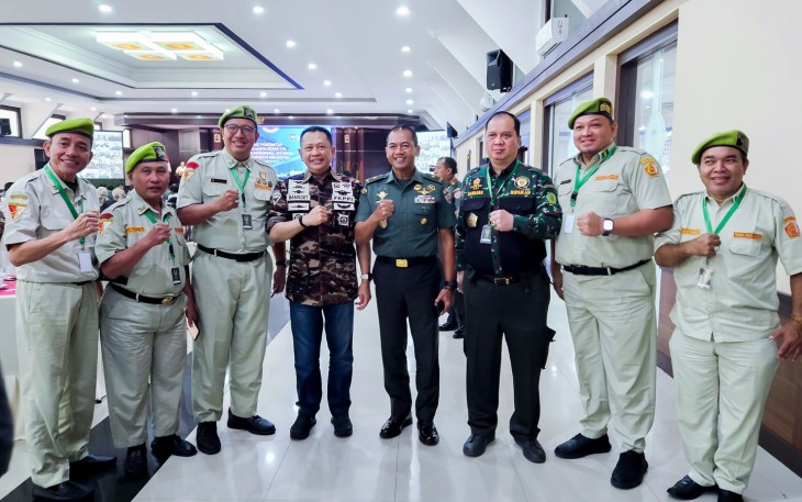 Wakil Ketua Umum FKPPI Bamsoet Dukung Pembetukan Batalyon Teritorial Pembangunan oleh TNI AD dan Mengajak Keluarga Besar TNI Antisipasi Ancaman Perang Generasi V
