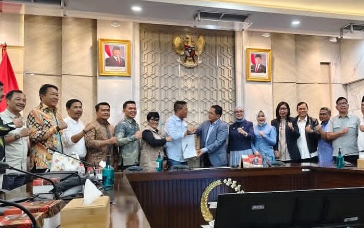 Pimpinan DPRD Provinsi Diterima Sekjan DPR RI