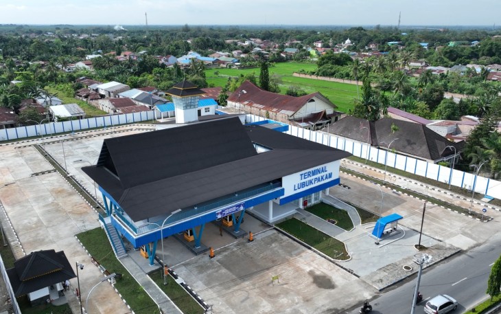 Terminal Lubuk Pakam Siap Uji Coba