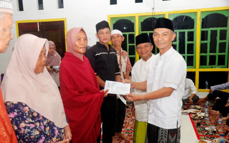 Sekda Kaur Safari Ramadan di Semidang Gumay