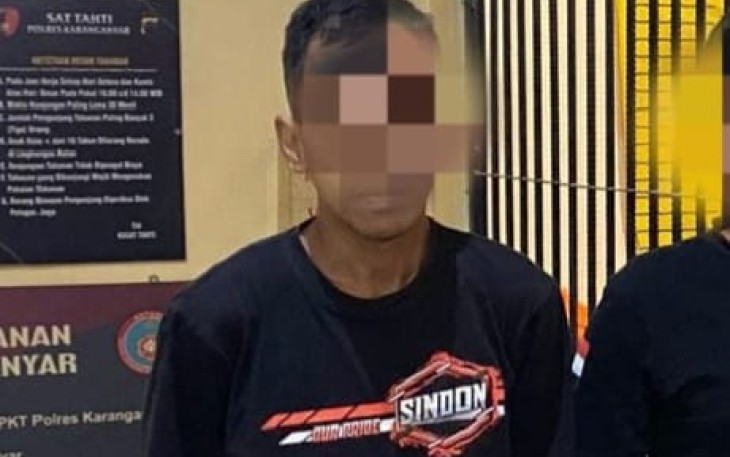 Tersangka kurir pengedar sabu, SBA alias Paicong