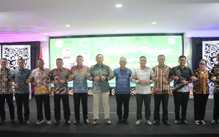 Danrem 121/ABW Dampingi Pangdam XII/TPR Bersama Forkopimda Singkawang 