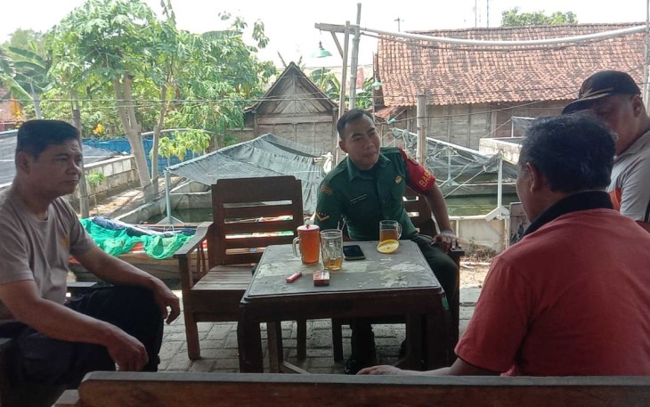 Serda Saiful Ajak Warga Peduli Lingkungan dan Jaga Kamtibmas