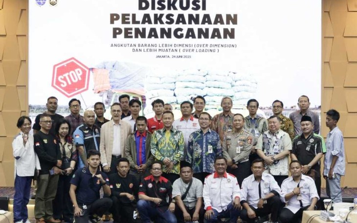 Kemenhub Gelar Diskusi Bersama Asosiasi Pengemudi Angkutan Barang 