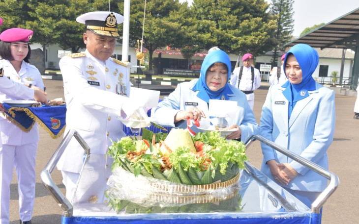 Kepala Staf Korps Marinir Pimpin Upacara Peringatan HUT TNI AL ke-80