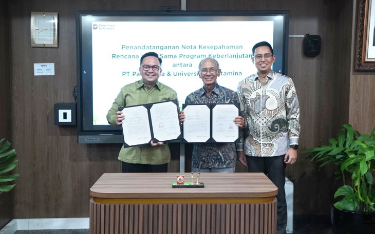 Patra Jasa Sepakati Kerja Sama Keberlanjutan Bersama Universitas Pertamina