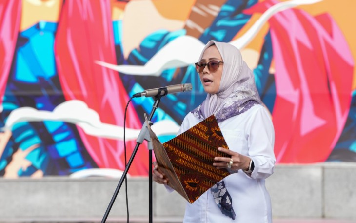 Sesdep 4 Bidang Peningkatan Prestasi Olahraga Kemenpora Mulyani Sri Suhartuti 