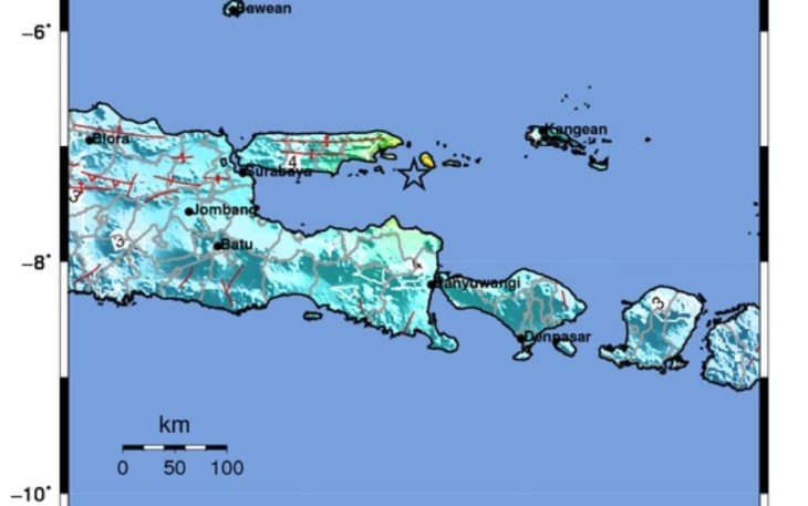 Gempabumi M 6.5 Guncang Sumenep