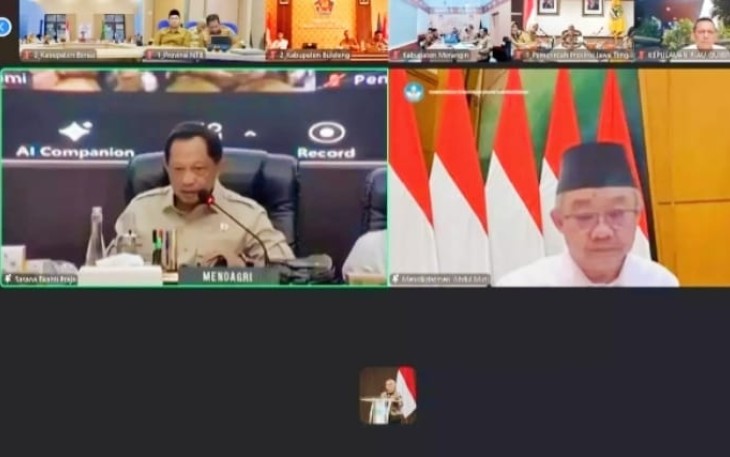 Dilakukan Secara Virtual Gubernur Kepri Ansar Ahmad Tegaskan Kesiapan Kepri Dukung Program MBG dan Percepatan Penuntasan T