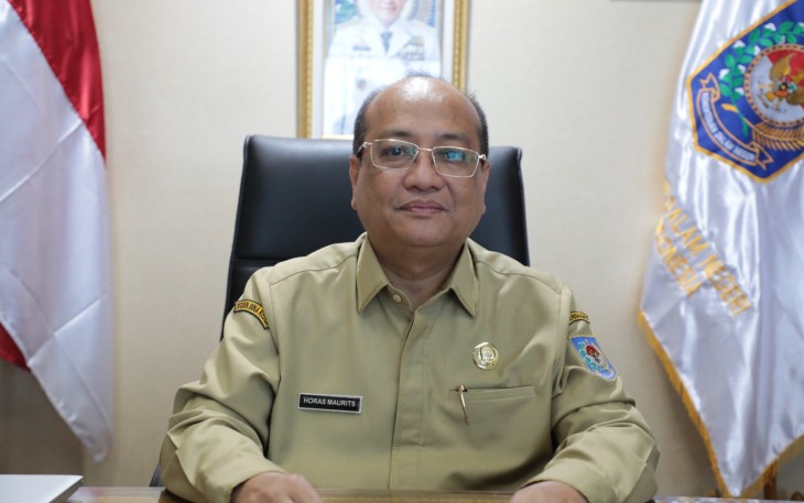 Pelaksana Harian (Plh.) Direktur Jenderal (Dirjen) Bina Keuda Kemendagri Horas Maurits Panjaitan dalam keterangan resminya di Gedung H, Kantor Pusat Kemendagri, Jakarta, Rabu, (15/1/2025).