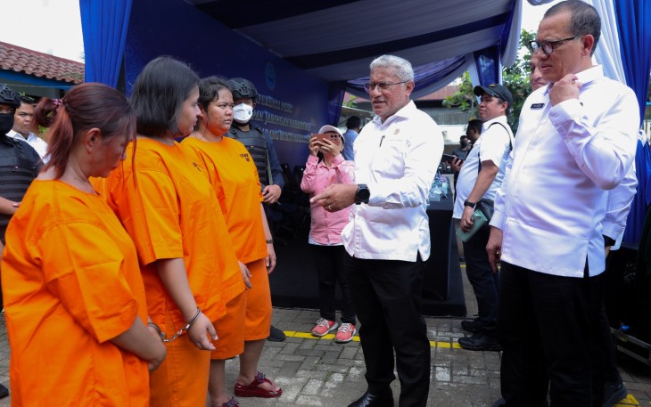 BNN RI Ungkap 46 Kasus Serta Amankan 78 Tersangka